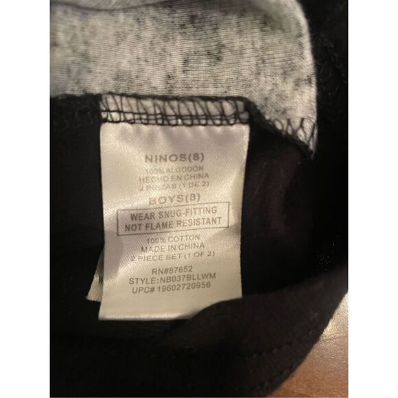 The Nightmare Before Christmas “Jack” Face Long Sleeve Black Shirt Size 8 (Boys) - Picture 6 of 6